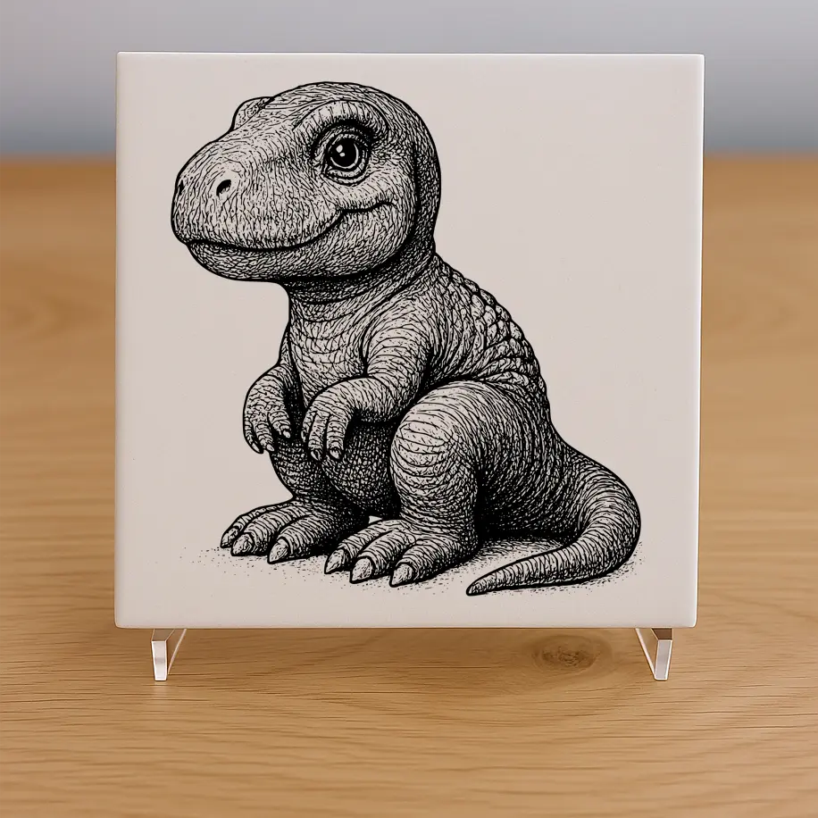 Trex Tile Coaster
