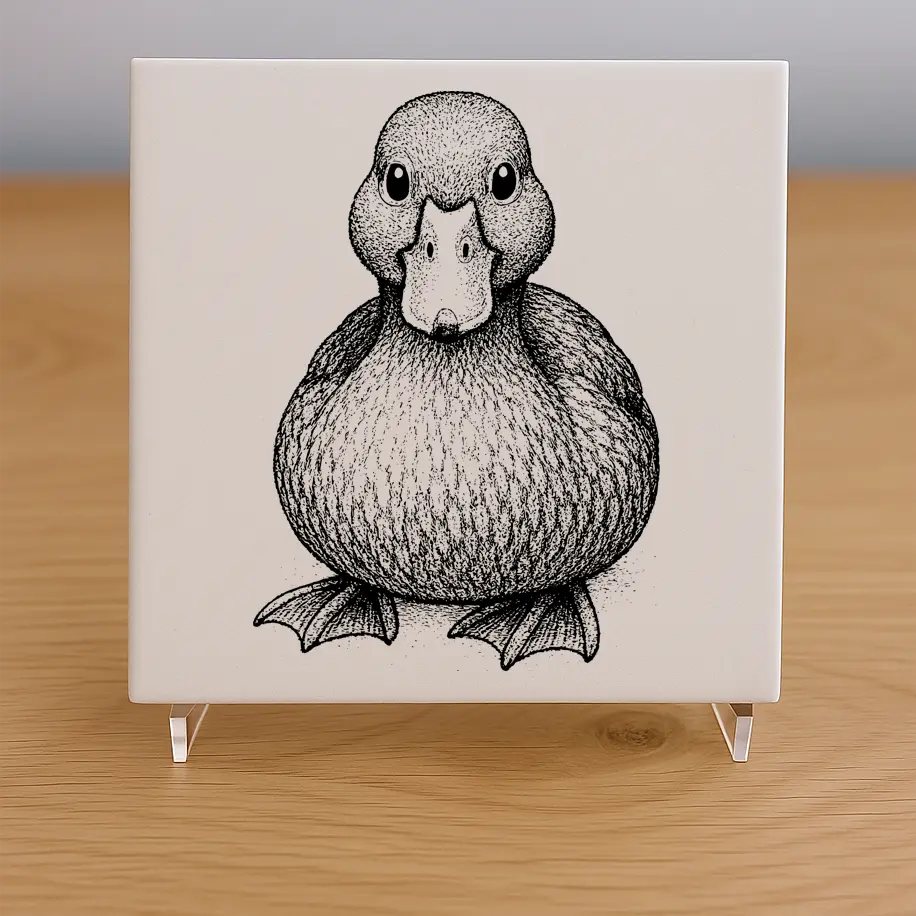 Duck Tile Coaster