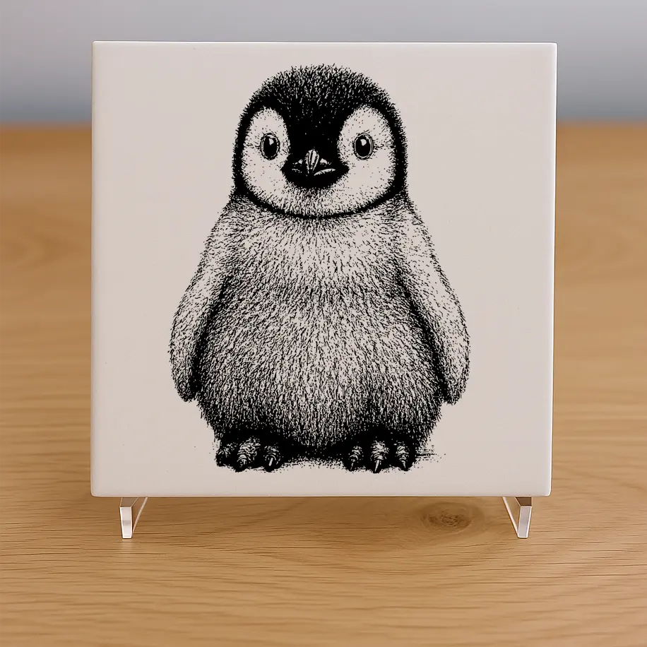 Penguin Tile Coaster