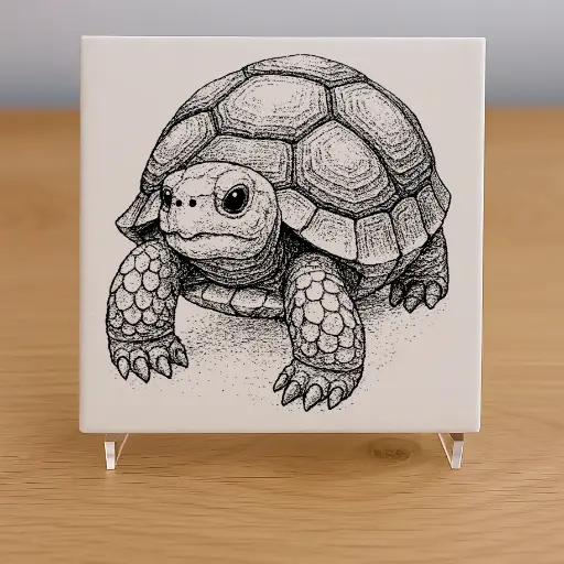 Tortoise Tile Coaster
