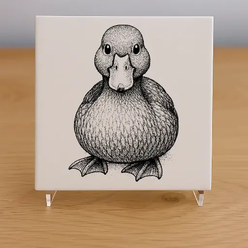 Duck Tile Coaster