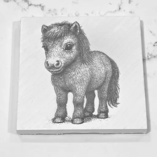 Pony Tile Coaster