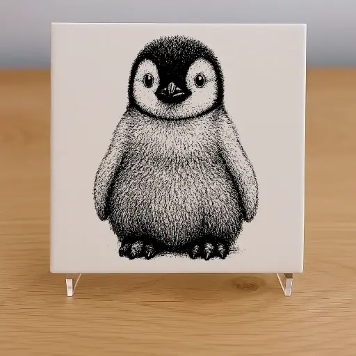 Penguin Tile Coaster