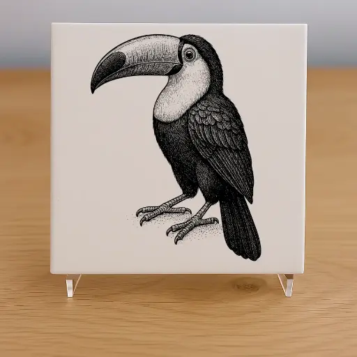 Toucan Tile Coaster