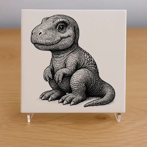 Trex Tile Coaster
